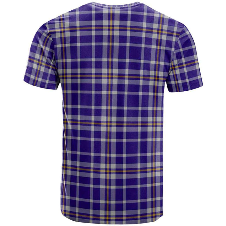 Scottish Ochterlony Clan Tartan T-Shirt Back Side Tartan Plaid