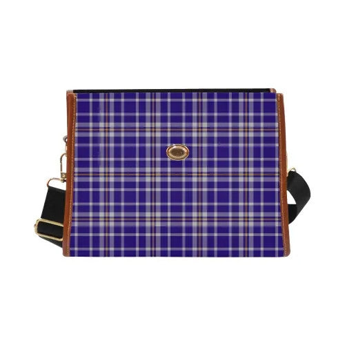 Scottish Ochterlony Clan Tartan Waterproof Canvas Bag Tartan Plaid 2
