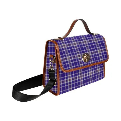 Scottish Ochterlony Clan Tartan Waterproof Canvas Bag Tartan Plaid 3