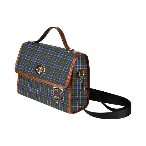 Scottish Ogilvie Clan Crest Tartan Waterproof Canvas Bag Tartan Plaid 4