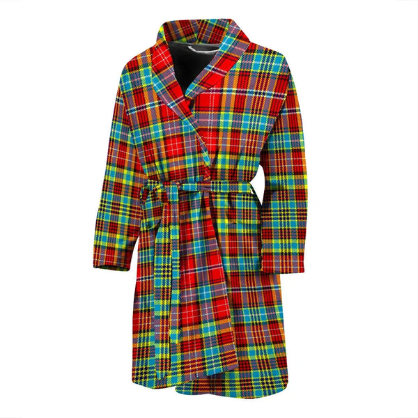 Scottish Ogilvie Clan Tartan Bathrobe 2