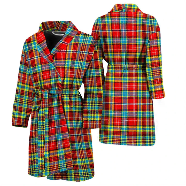 Scottish Ogilvie Clan Tartan Bathrobe 3