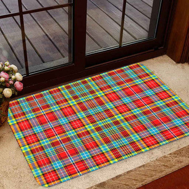 Scottish Ogilvie Clan Tartan Door Mat Tartan Plaid 1
