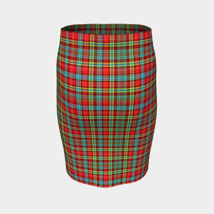 Scottish Ogilvie Clan Tartan Fitted Skirt Tartan Plaid 4
