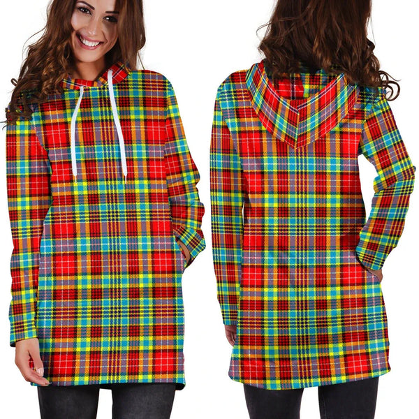 Scottish Ogilvie Clan Tartan Hoodie Dress