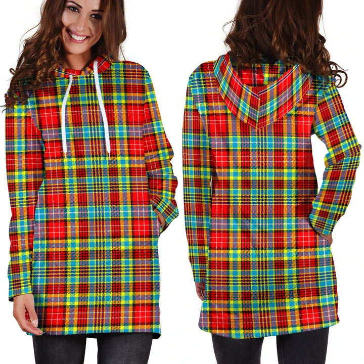 Scottish Ogilvie Clan Tartan Hoodie Dress