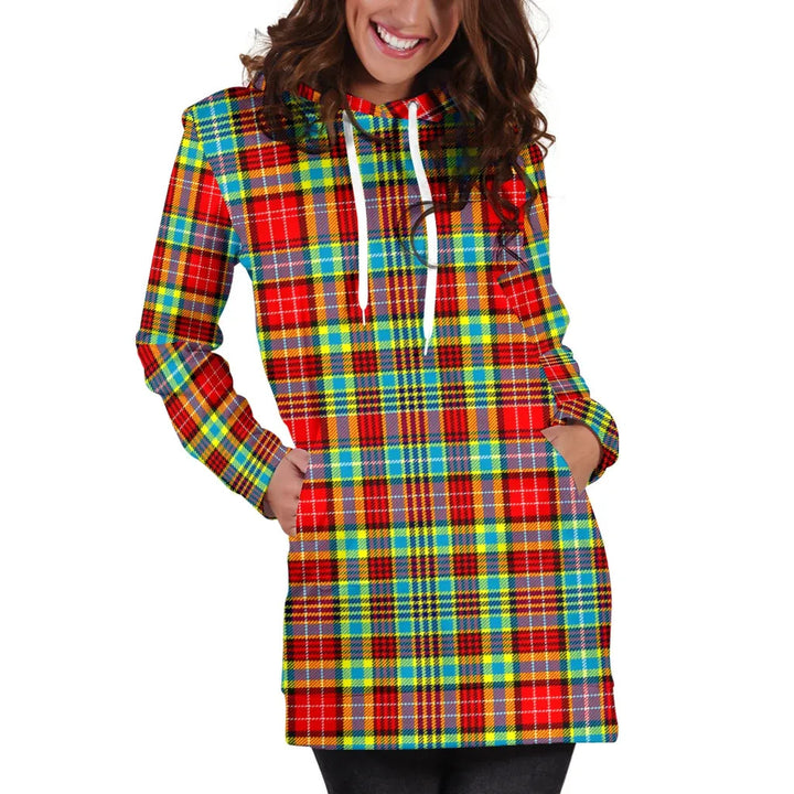 Scottish Ogilvie Clan Tartan Hoodie Dress