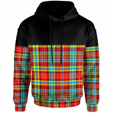 Scottish Ogilvie Clan Tartan Hoodie - Horizontal Style Front Side Tartan Plaid