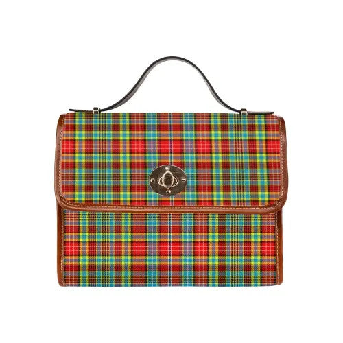Scottish Ogilvie Clan Tartan Waterproof Canvas Bag Tartan Plaid 1