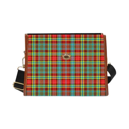 Scottish Ogilvie Clan Tartan Waterproof Canvas Bag Tartan Plaid 2