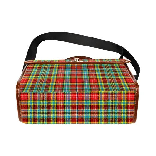 Scottish Ogilvie Clan Tartan Waterproof Canvas Bag Tartan Plaid 5
