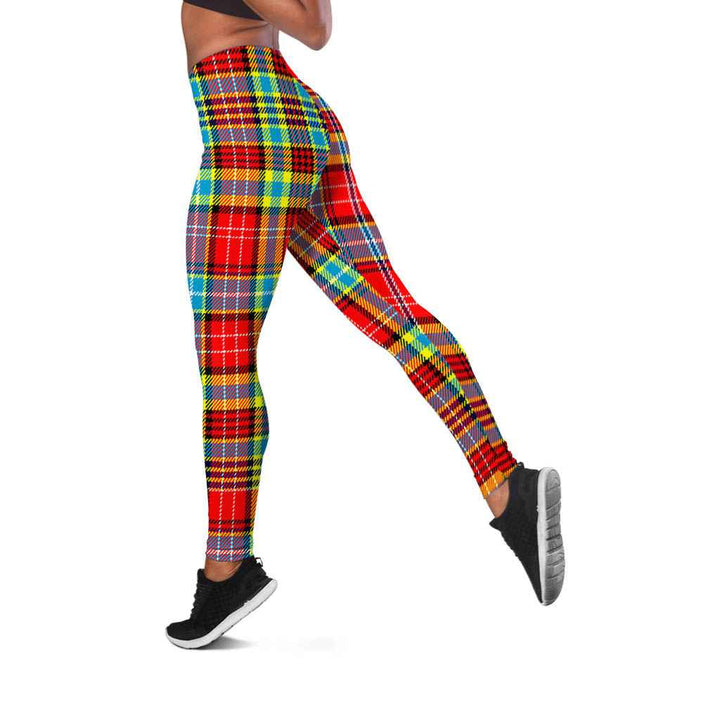 Scottish Ogilvie Clan Tartan Women Leggings Tartan Plaid 2