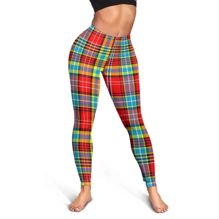 Scottish Ogilvie Clan Tartan Women Leggings Tartan Plaid 3