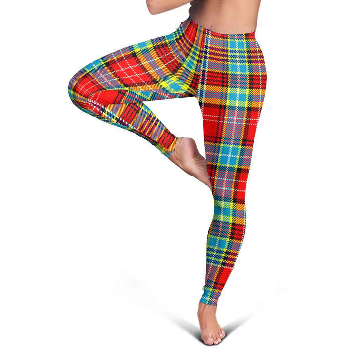 Scottish Ogilvie Clan Tartan Women Leggings Tartan Plaid 5