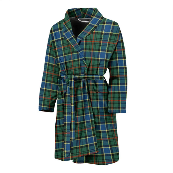 Scottish Ogilvie Hunting Ancient Clan Tartan Bathrobe 2