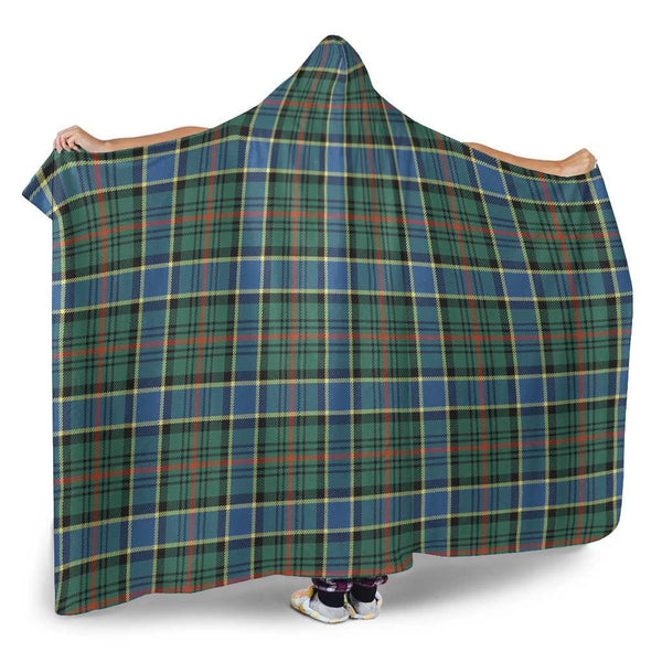 Scottish Ogilvie Hunting Ancient Clan Tartan Hooded Blanket Tartan Plaid 2
