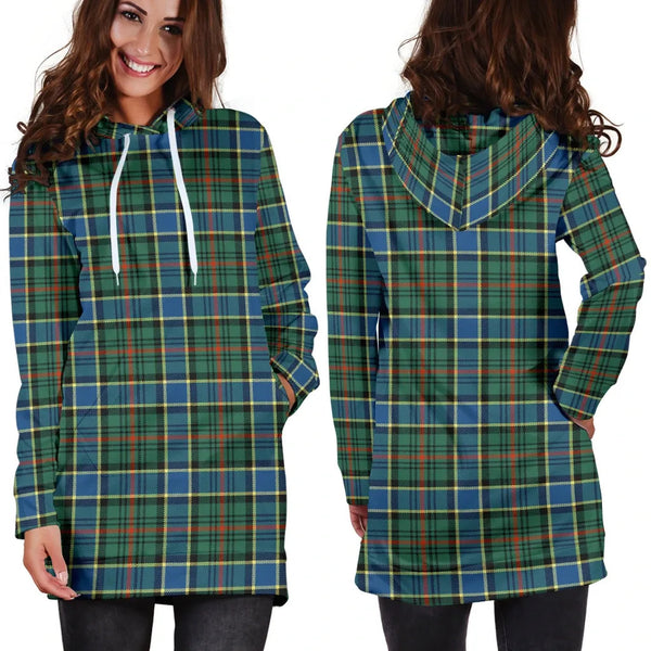 Scottish Ogilvie Hunting Ancient Clan Tartan Hoodie Dress