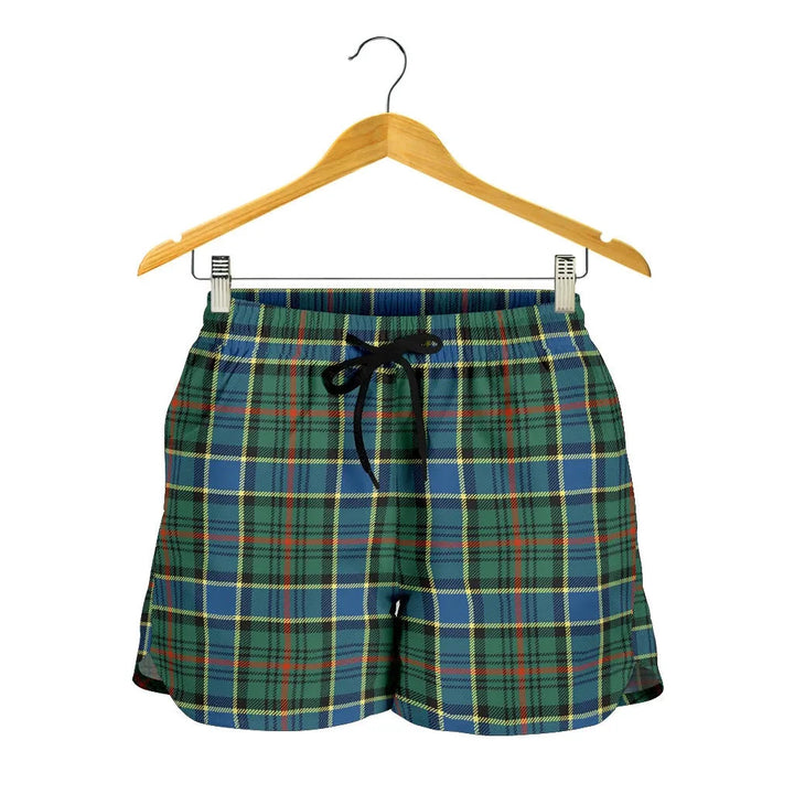 Scottish Ogilvie Hunting Ancient Clan Tartan Women Shorts