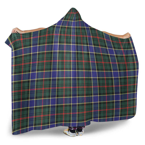 Scottish Ogilvie Hunting Modern Clan Tartan Hooded Blanket Tartan Plaid 2