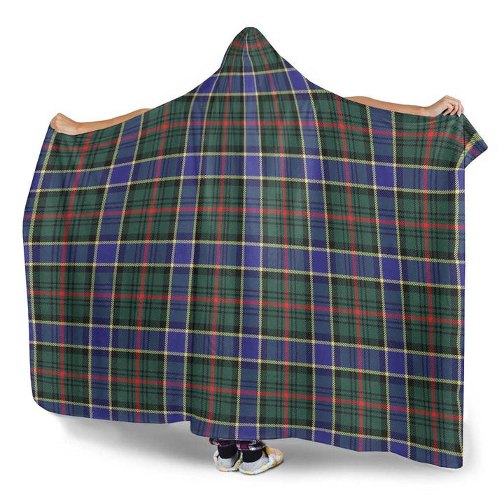 Scottish Ogilvie Hunting Modern Clan Tartan Hooded Blanket Tartan Plaid 3