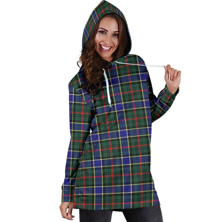 Scottish Ogilvie Hunting Modern Clan Tartan Hoodie Dress