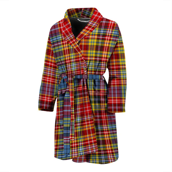 Scottish Ogilvie Of Airlie Ancient Clan Tartan Bathrobe 2