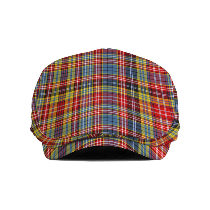 Scottish Ogilvie of Airlie Ancient Clan Tartan Flat Cap Tartan Plaid 1