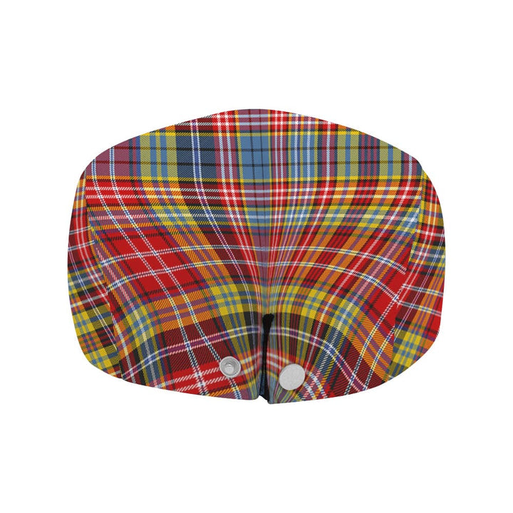 Scottish Ogilvie of Airlie Ancient Clan Tartan Flat Cap Tartan Plaid 4