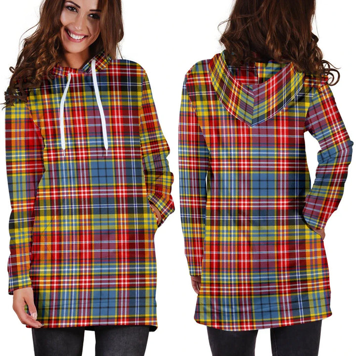 Scottish Ogilvie of Airlie Ancient Clan Tartan Hoodie Dress