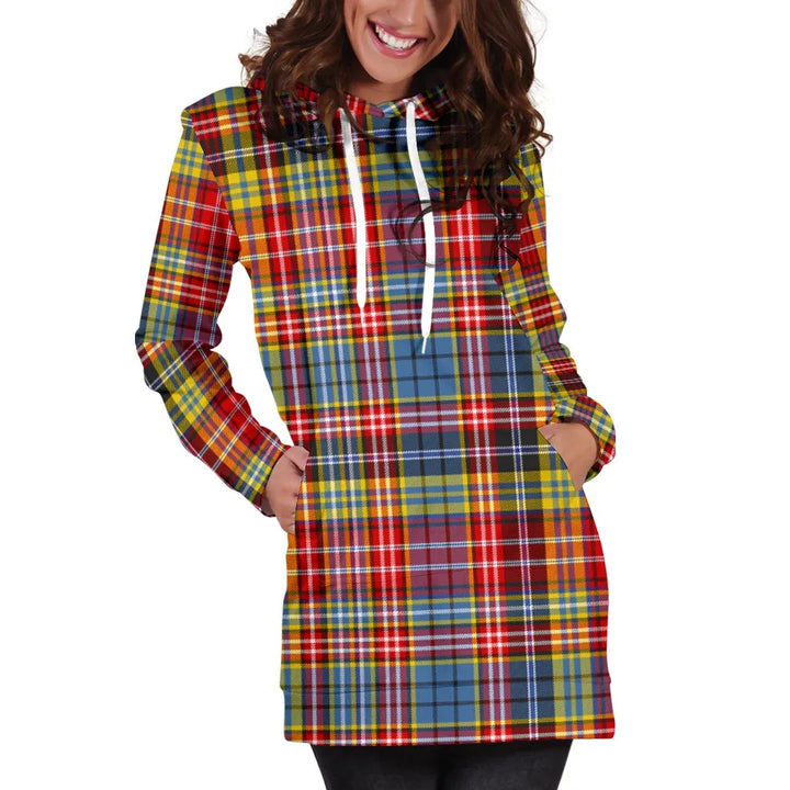 Scottish Ogilvie of Airlie Ancient Clan Tartan Hoodie Dress