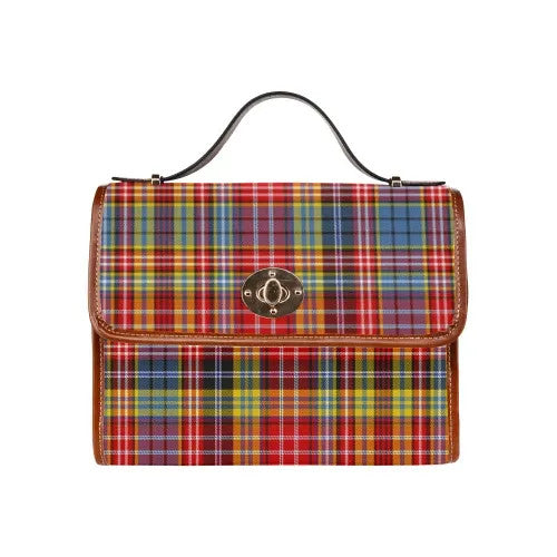 Scottish Ogilvie of Airlie Ancient Clan Tartan Waterproof Canvas Bag Tartan Plaid 1