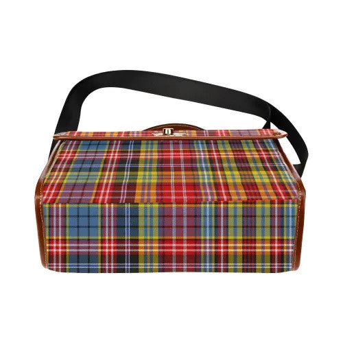 Scottish Ogilvie of Airlie Ancient Clan Tartan Waterproof Canvas Bag Tartan Plaid 5