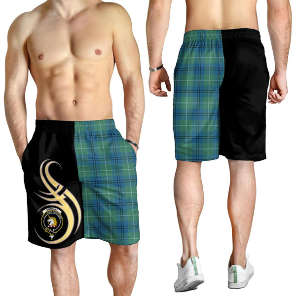 Scottish Oliphant Ancient Clan Crest Tartan Believe in Me Men's Shorts