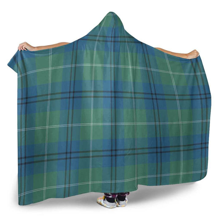 Scottish Oliphant Ancient Clan Tartan Hooded Blanket Tartan Plaid 2