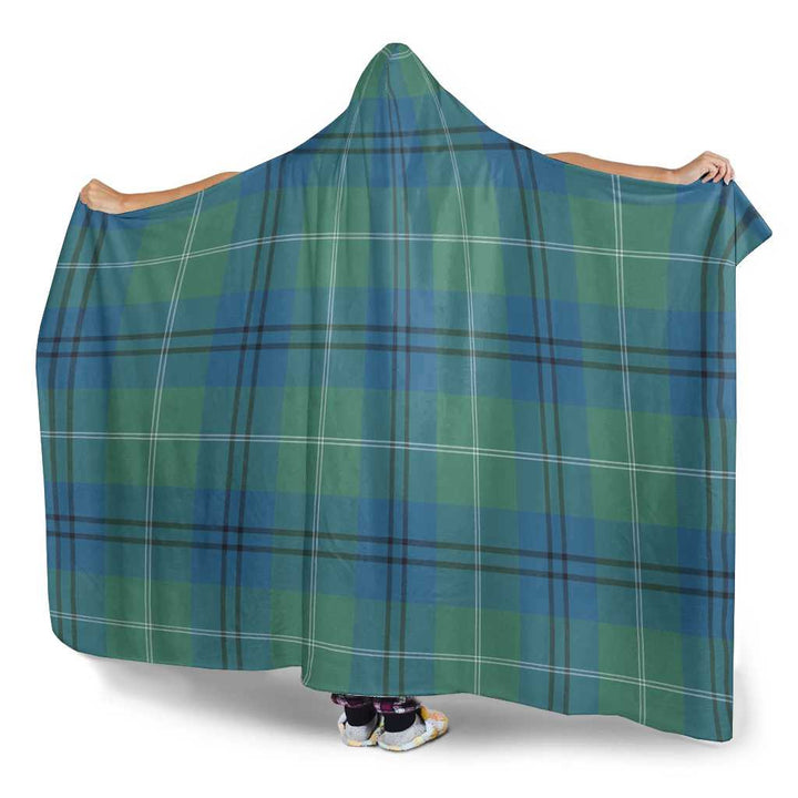 Scottish Oliphant Ancient Clan Tartan Hooded Blanket Tartan Plaid 3