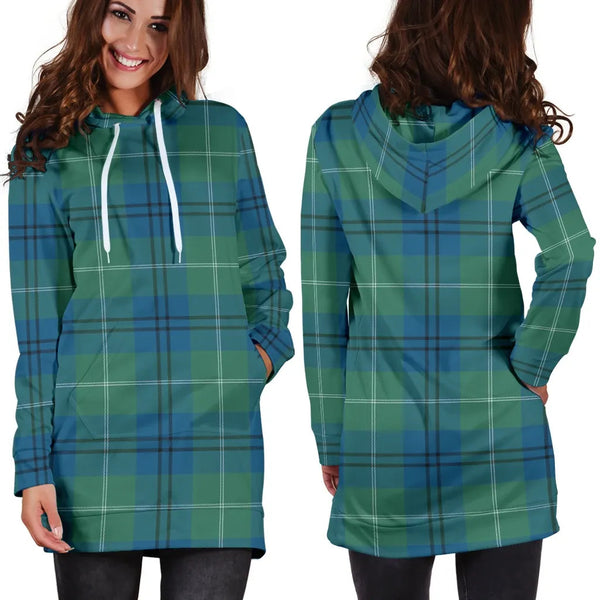 Scottish Oliphant Ancient Clan Tartan Hoodie Dress