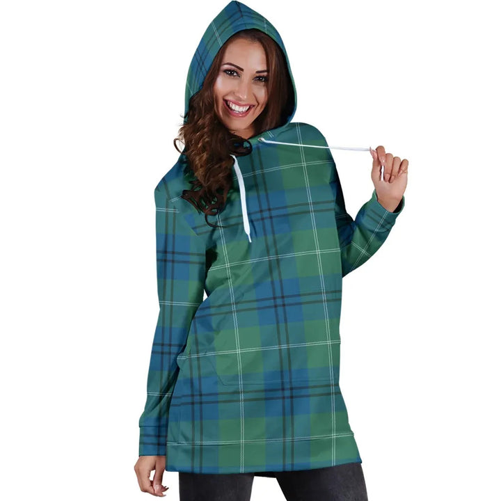 Scottish Oliphant Ancient Clan Tartan Hoodie Dress