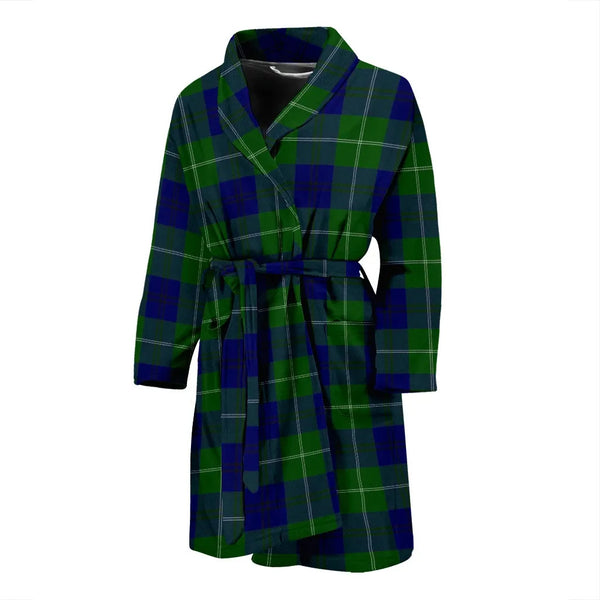 Scottish Oliphant Modern Clan Tartan Bathrobe 2