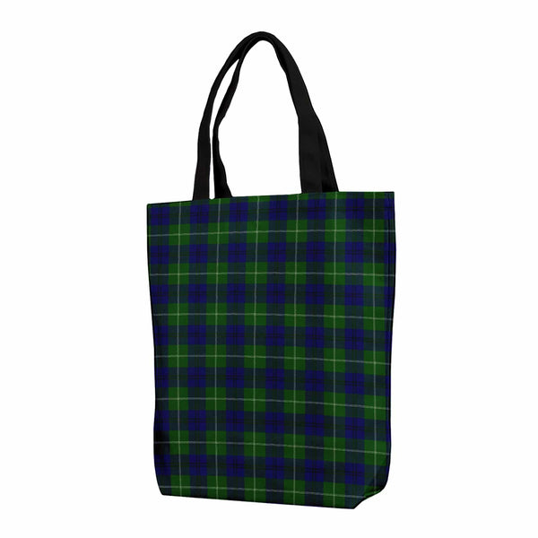 Scottish Oliphant Modern Clan Tartan Canvas Bag With Shoulder Strap Tartan Plaid 1