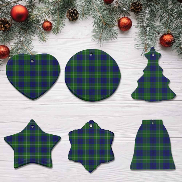 Scottish Oliphant Modern Clan Tartan Ceramic Ornament All Tartan Plaid