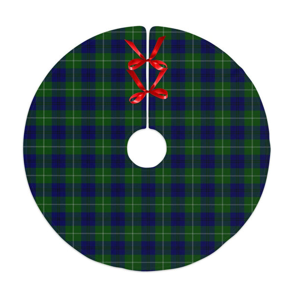 Scottish Oliphant Modern Clan Tartan Christmas Tree Skirt No Tassels 1 Tartan Plaid