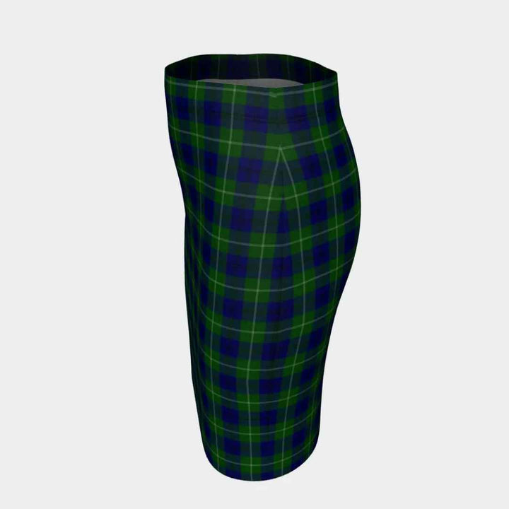 Scottish Oliphant Modern Clan Tartan Fitted Skirt Tartan Plaid 2