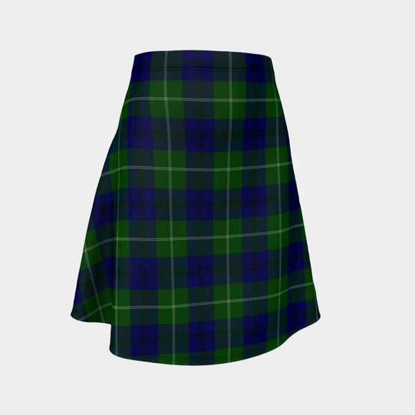 Scottish Oliphant Modern Clan Tartan Flare Skirt Tartan Plaid 1