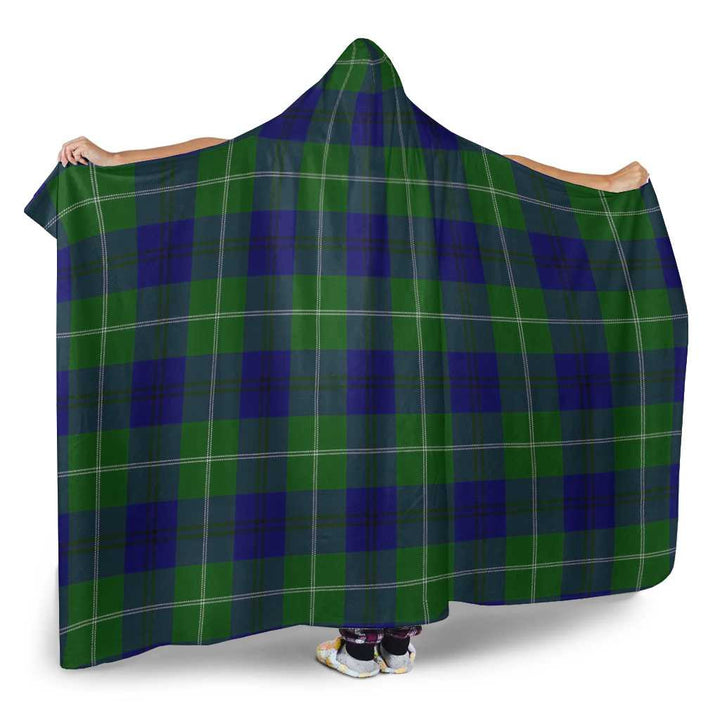 Scottish Oliphant Modern Clan Tartan Hooded Blanket Tartan Plaid 2