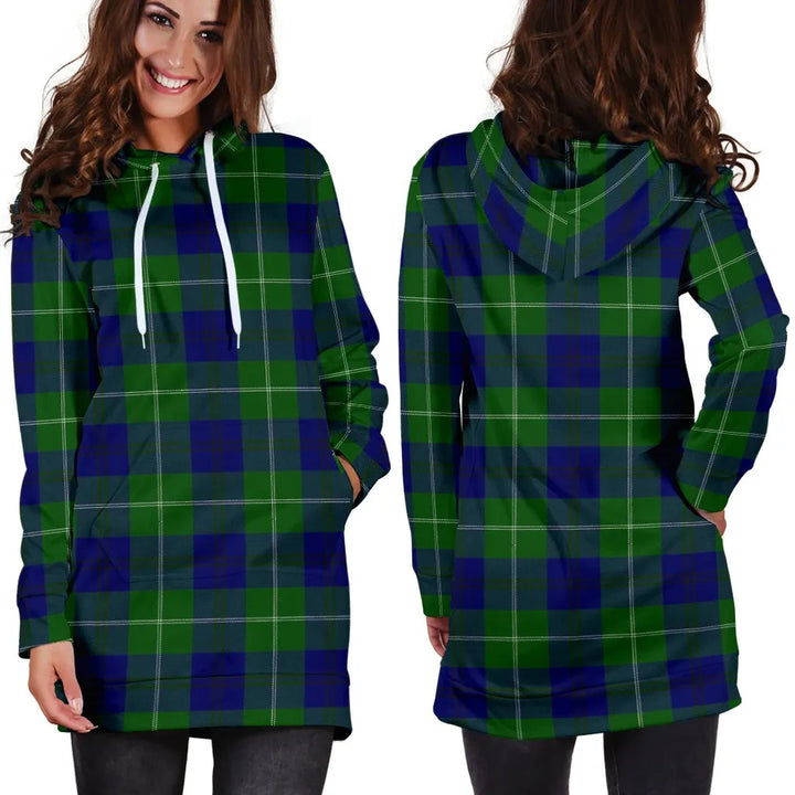 Scottish Oliphant Modern Clan Tartan Hoodie Dress