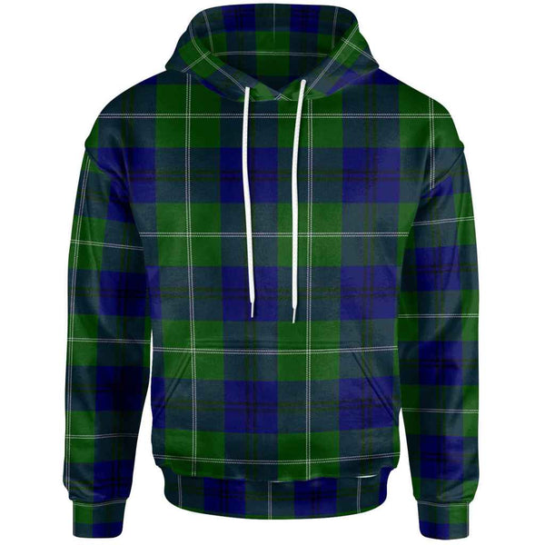 Scottish Oliphant Modern Clan Tartan Hoodie Front Side Tartan Plaid