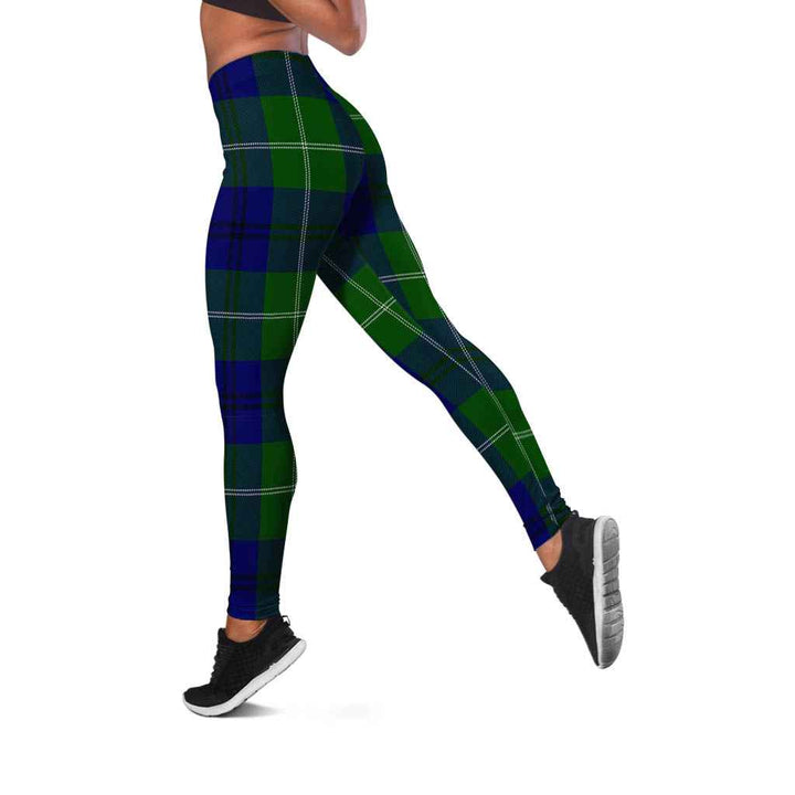 Scottish Oliphant Modern Clan Tartan Women Leggings Tartan Plaid 2