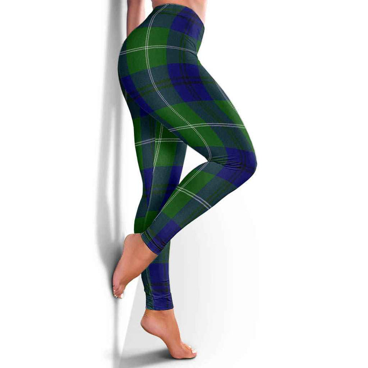 Scottish Oliphant Modern Clan Tartan Women Leggings Tartan Plaid 4