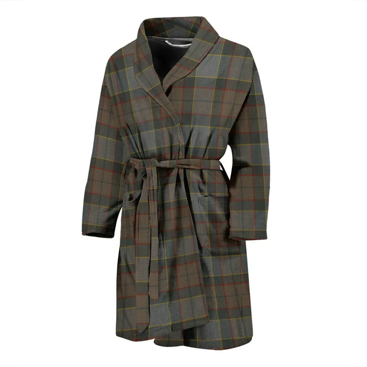 Scottish Outlander Fraser Clan Tartan Bathrobe 1