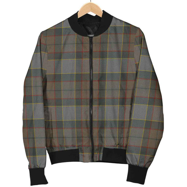 Scottish Outlander Fraser Clan Tartan Bomber Jacket Tartan Plaid 1